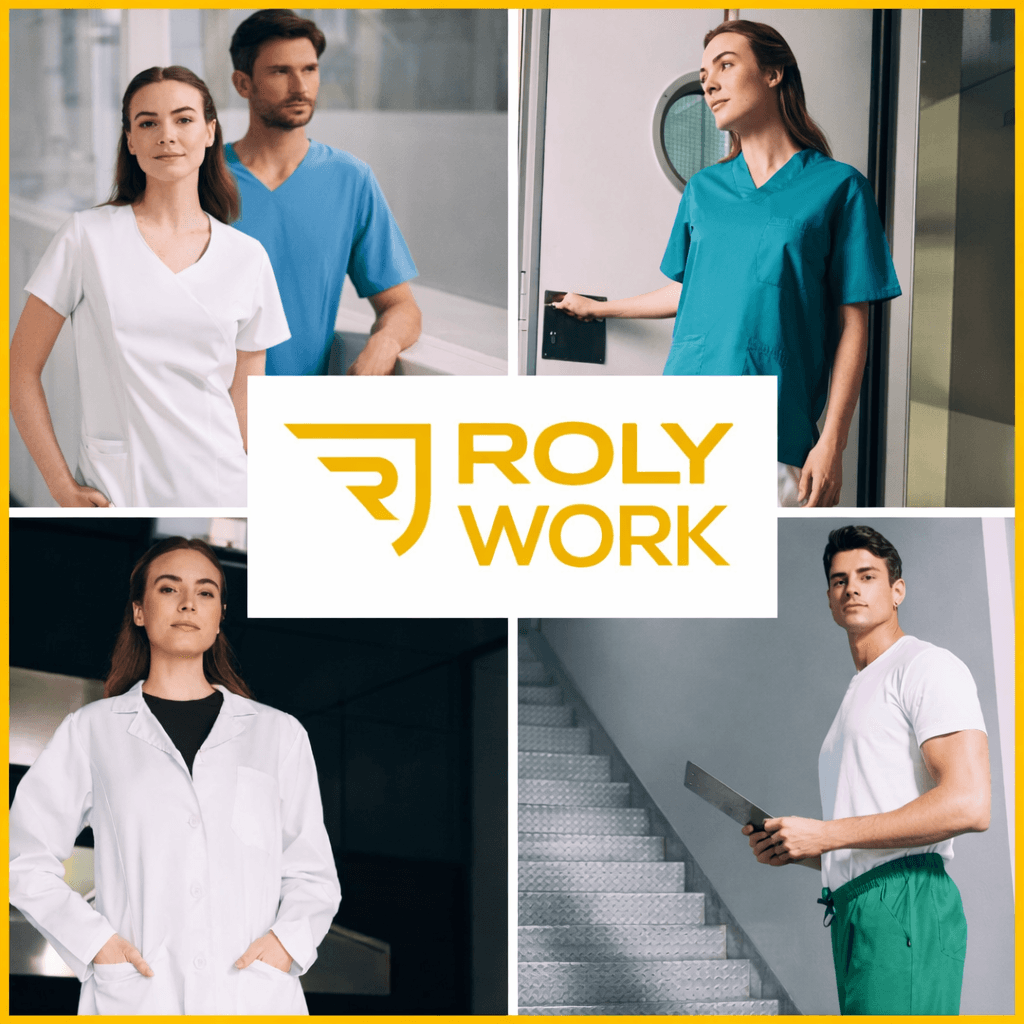 Catálogo Roly Work de sanidad y servicios