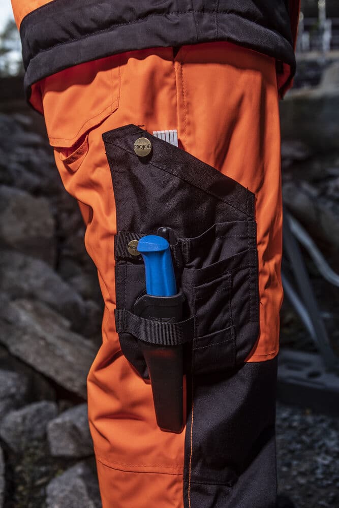 6514 PANTALÓN ACOLCHADO CORDURA HV CLASE 2