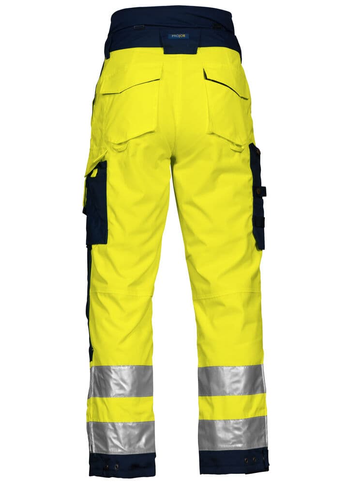 6514 PANTALÓN ACOLCHADO CORDURA HV CLASE 2