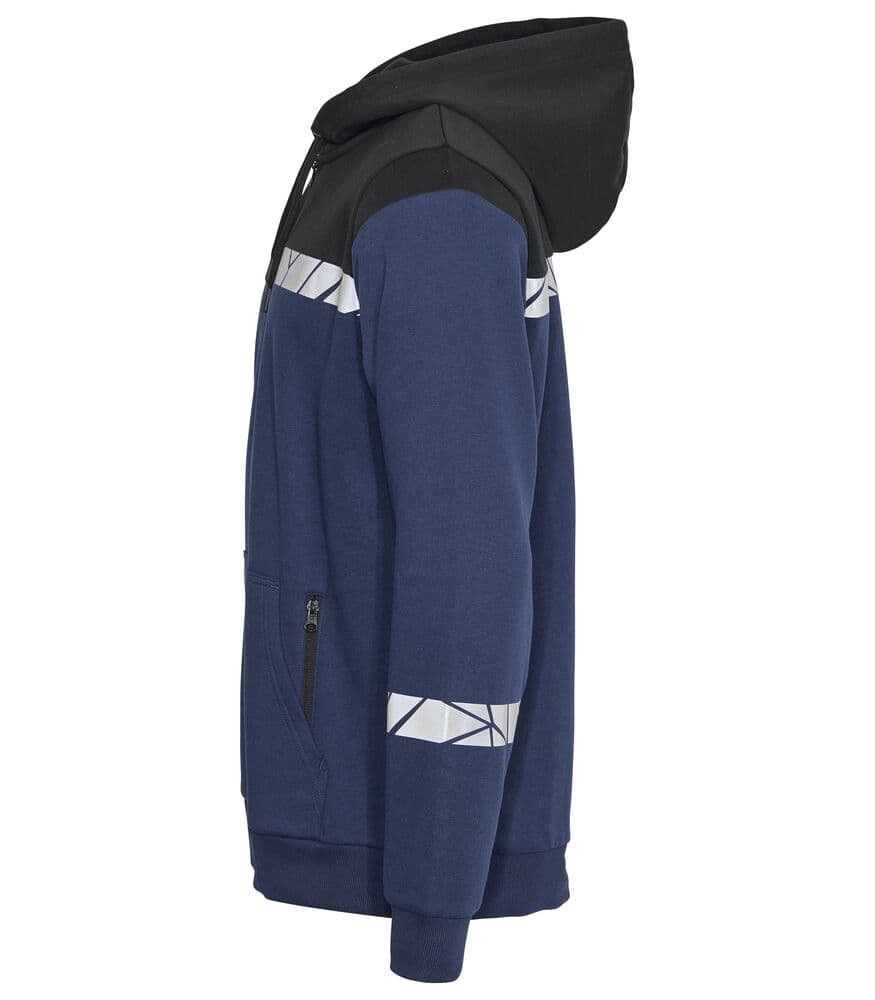 7104 SUDADERA CON CAPUCHA 1/2 ZIP 7104 SUDADERA CON CAPUCHA 1/2 ZIP 9910-VIS