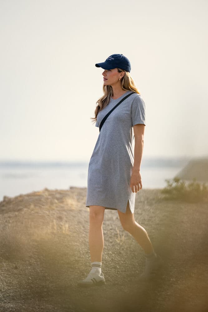 American T-shirt Dress Women