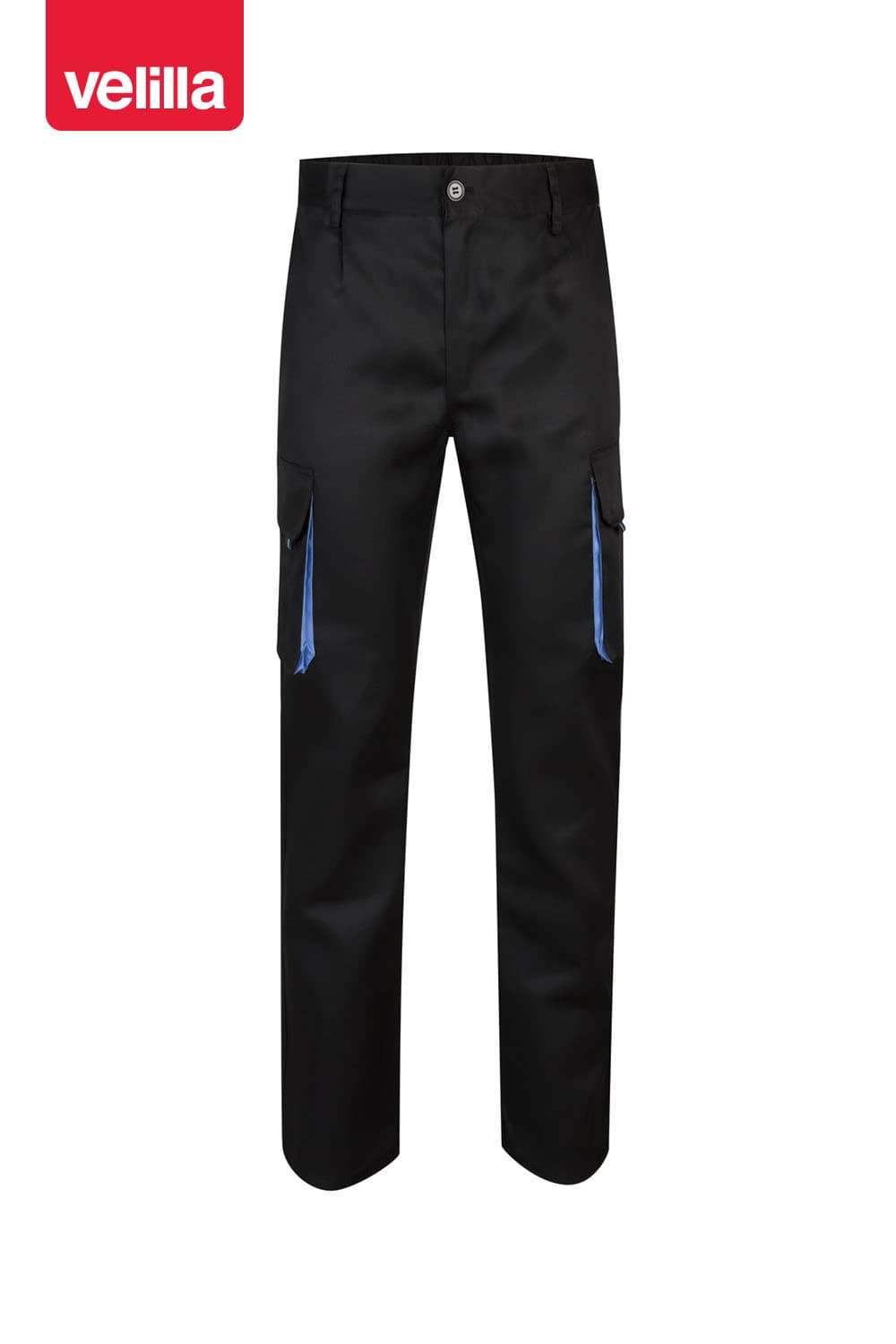 Pantalón bicolor multibolsillos