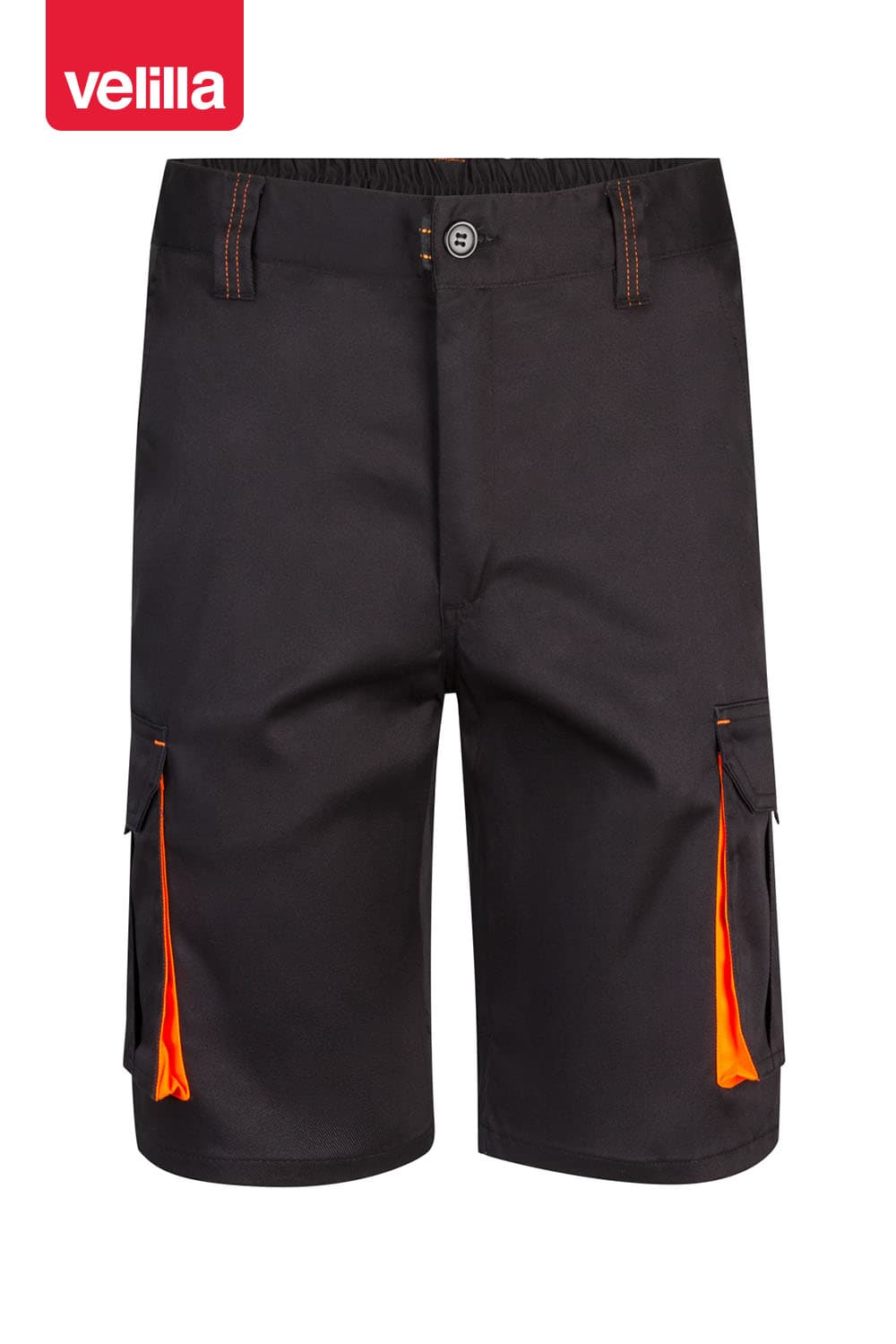 Bermudas stretch bicolor multibolsillos
