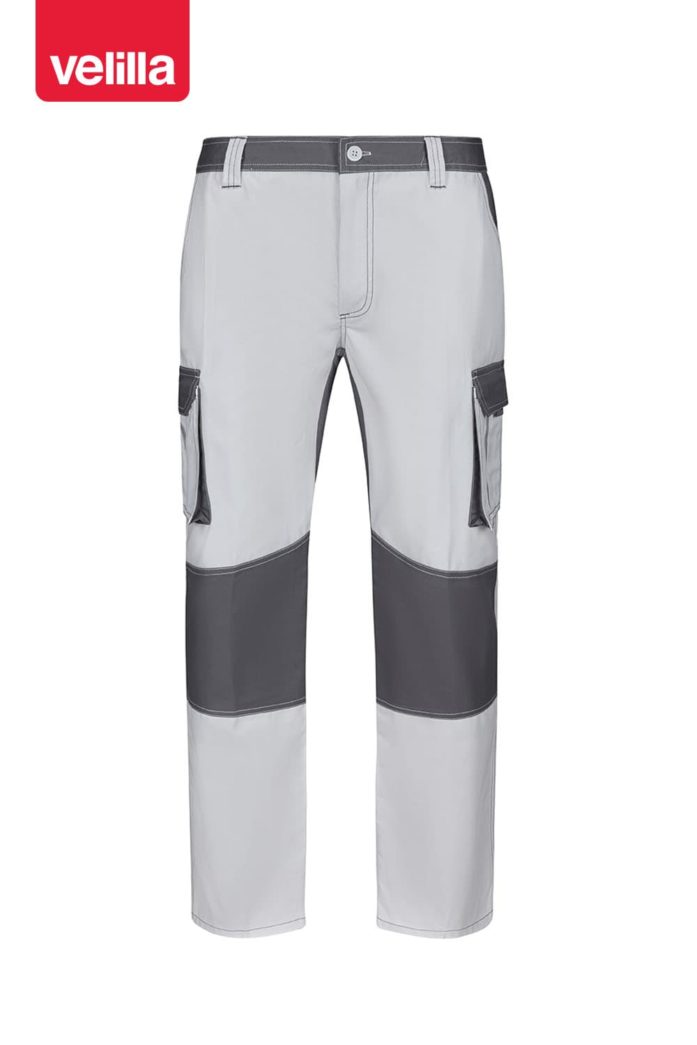 Pantalón bicolor multibolsillos