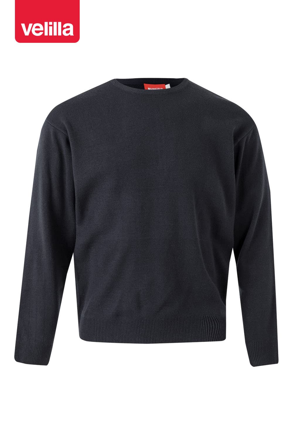 Jersey punto fino con cuello redondo