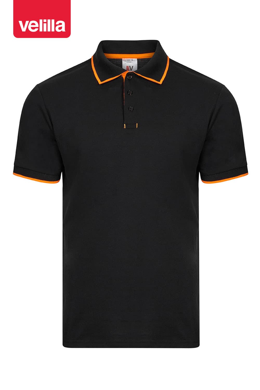 Polo bicolor manga corta