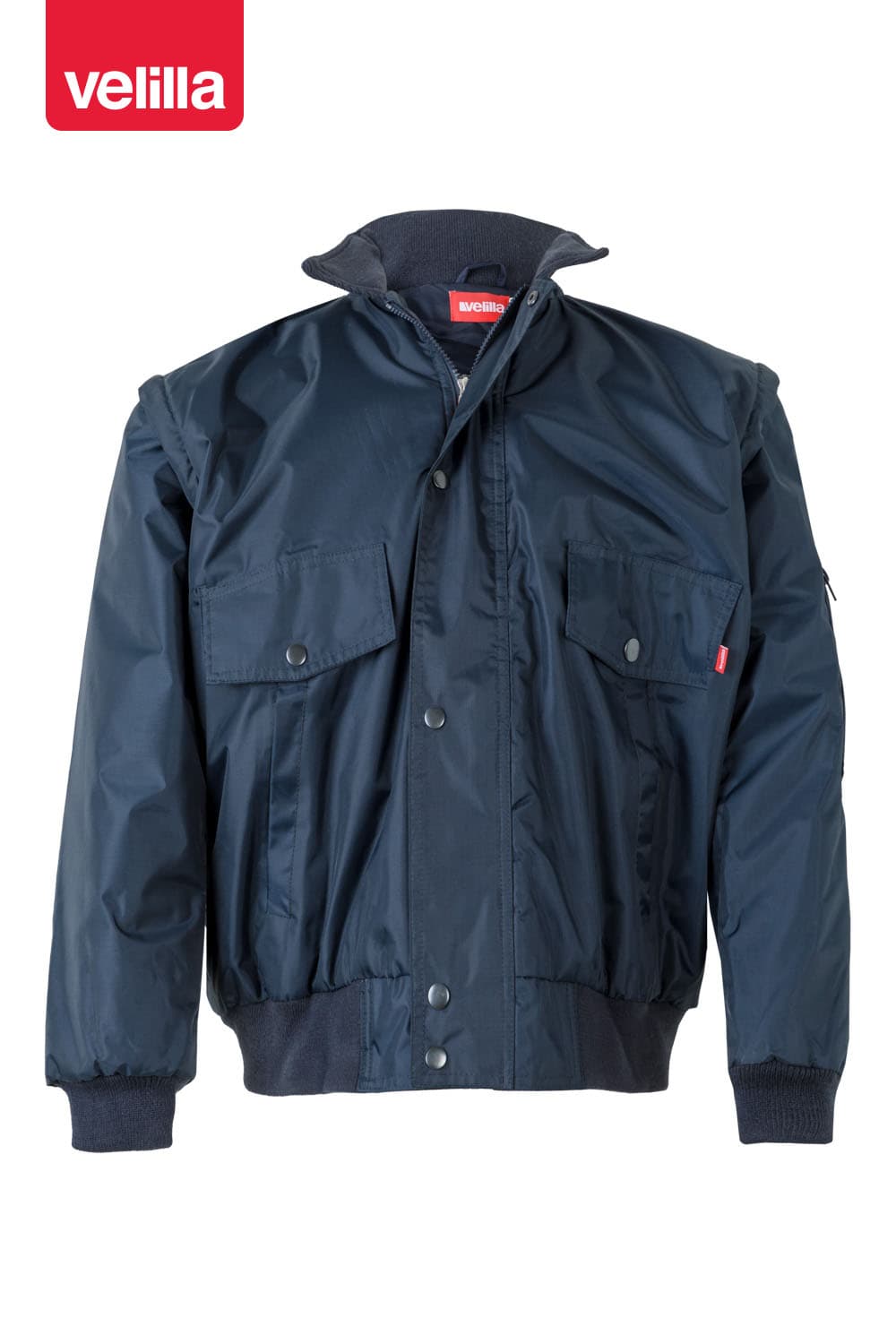 Cazadora acolchada impermeable desmontable