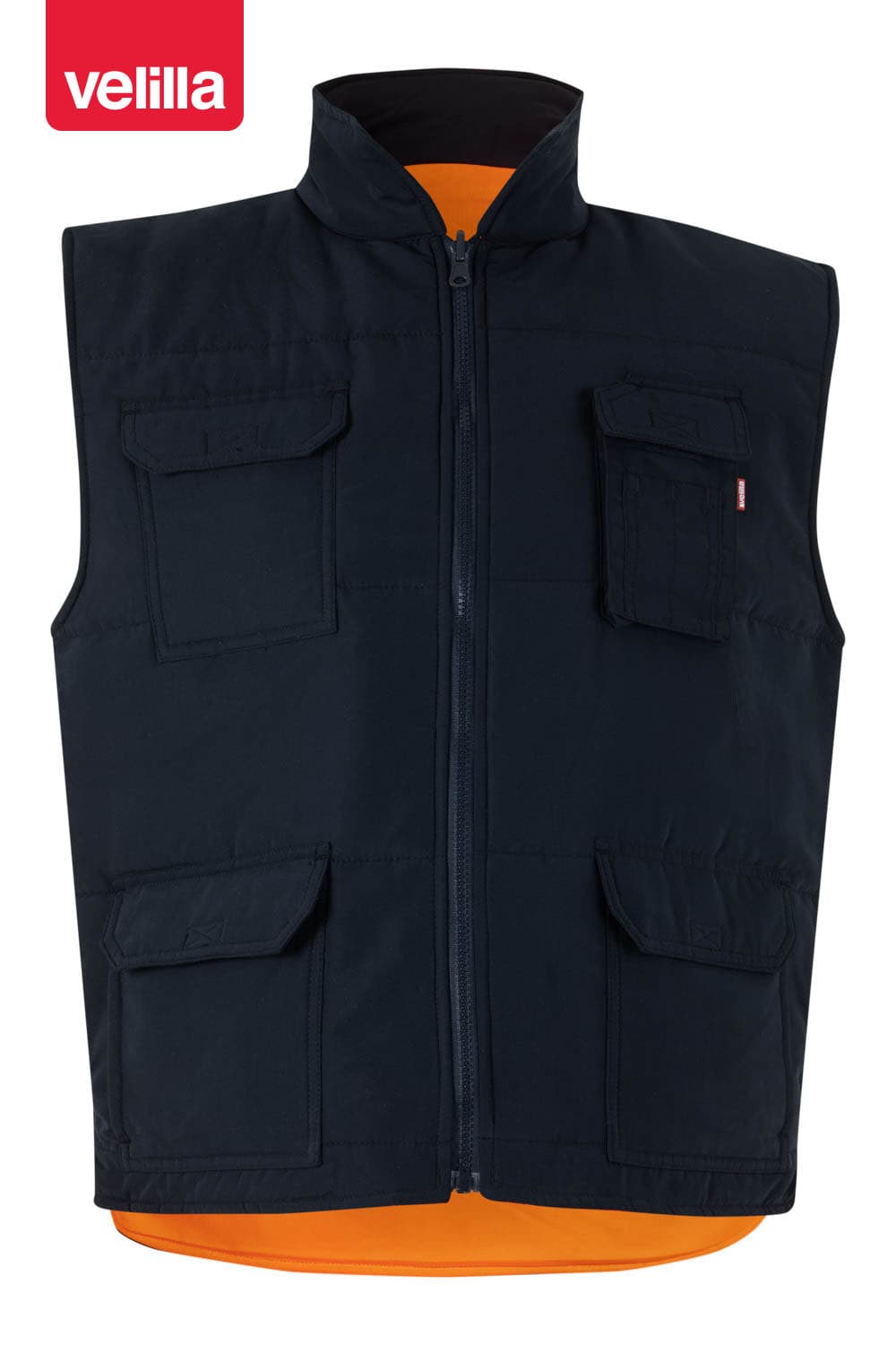 Chaleco acolchado reversible