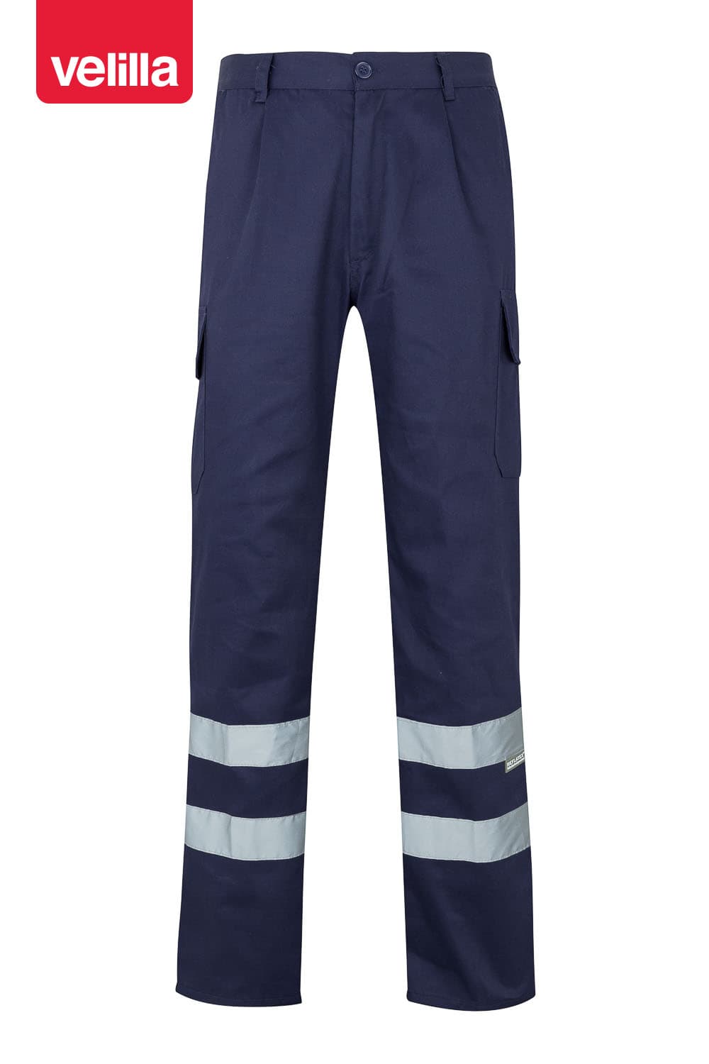 Pantalón multibolsillos con cintas