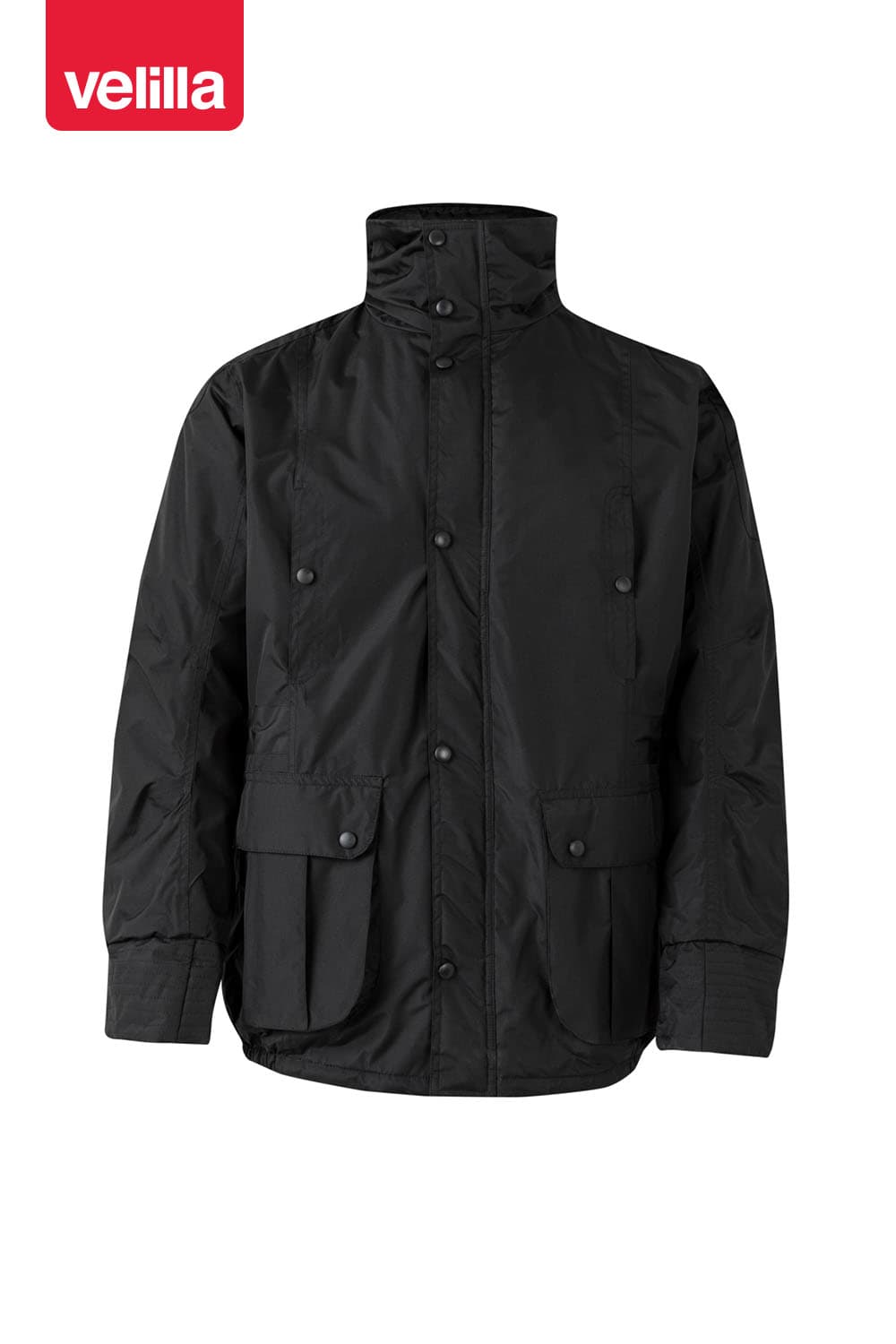 Parka acolchada impermeable multibolsillos