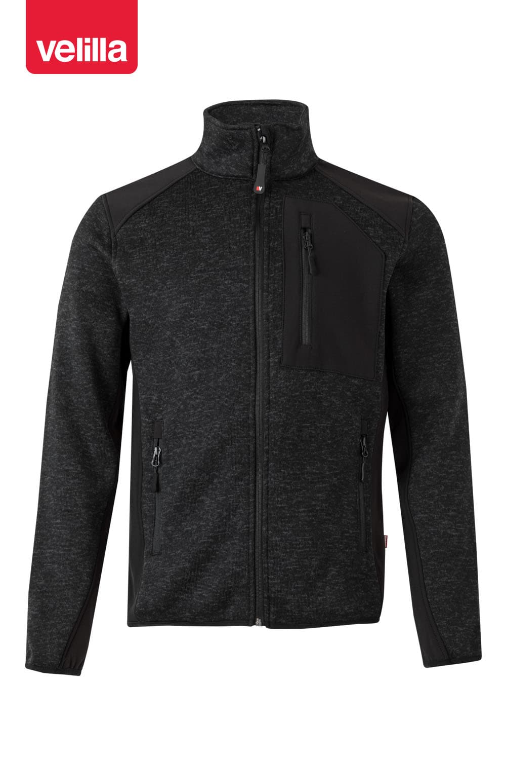 Chaqueta de punto afelpado