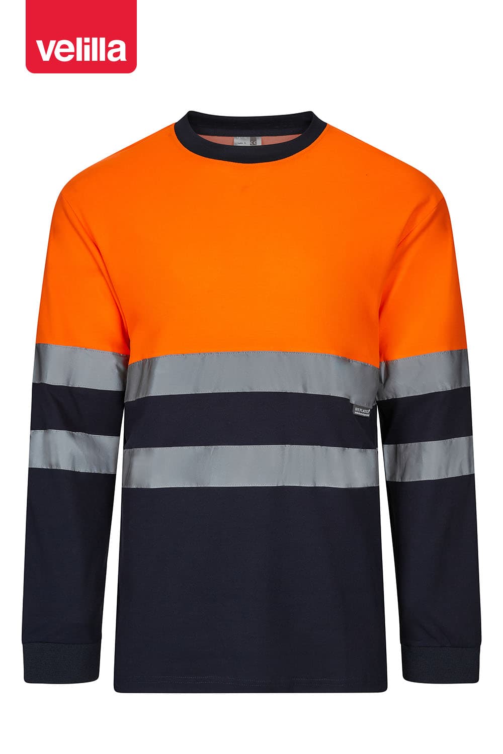 Camiseta técnica bicolor manga larga