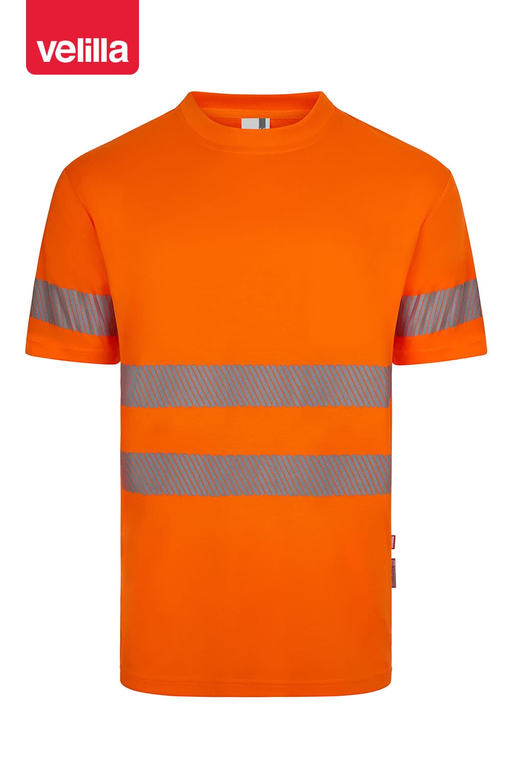 Camiseta poliéster reciclado manga corta cinta segmentada