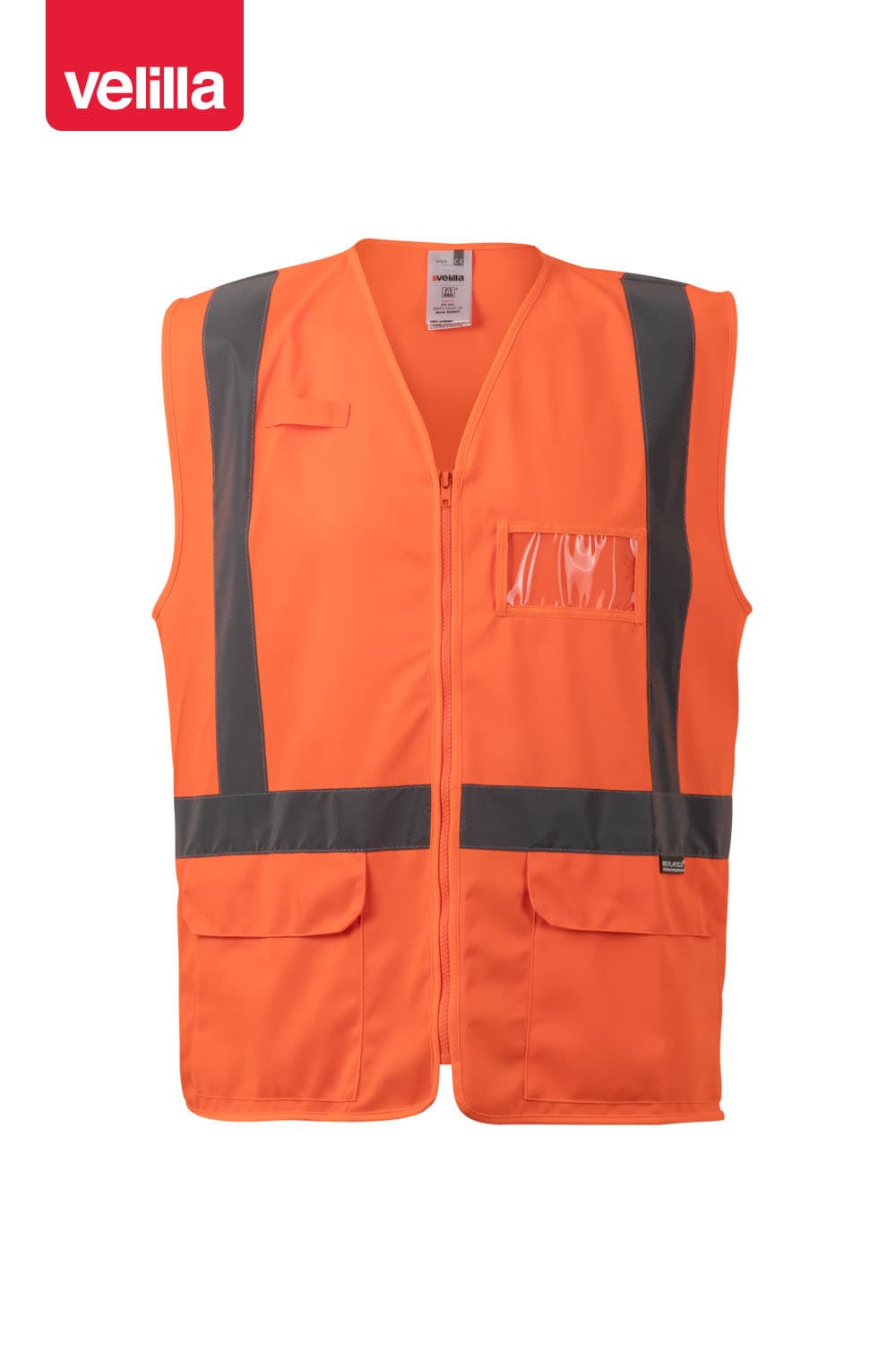 Chaleco profesional con porta-identificación