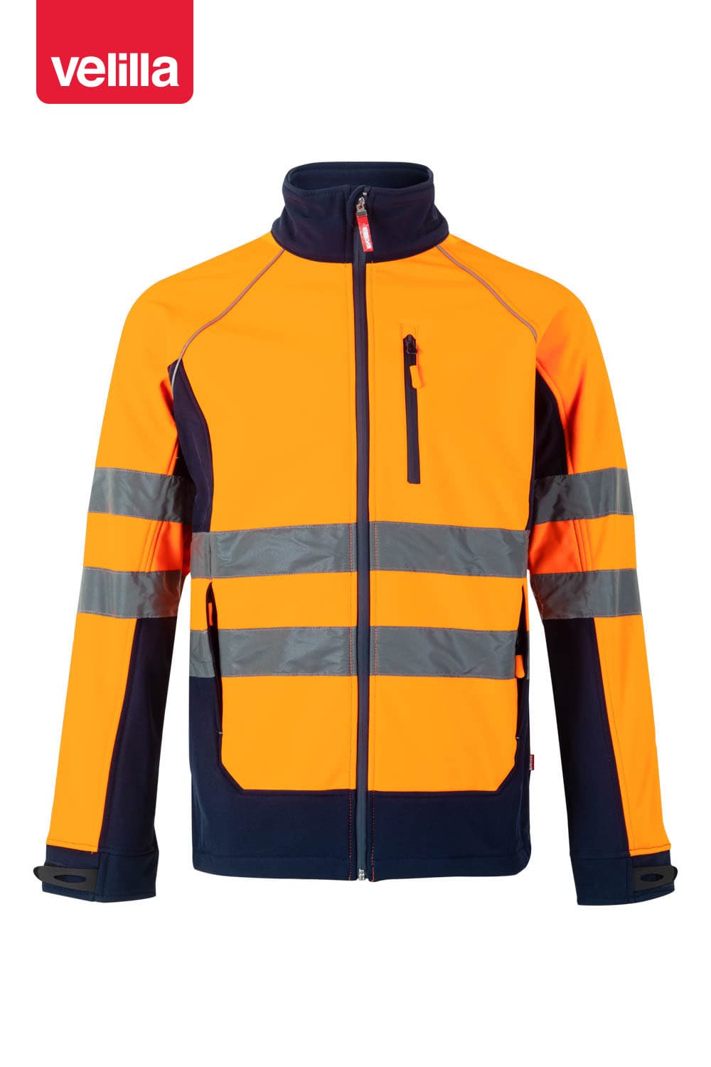 Cazadora soft shell bicolor