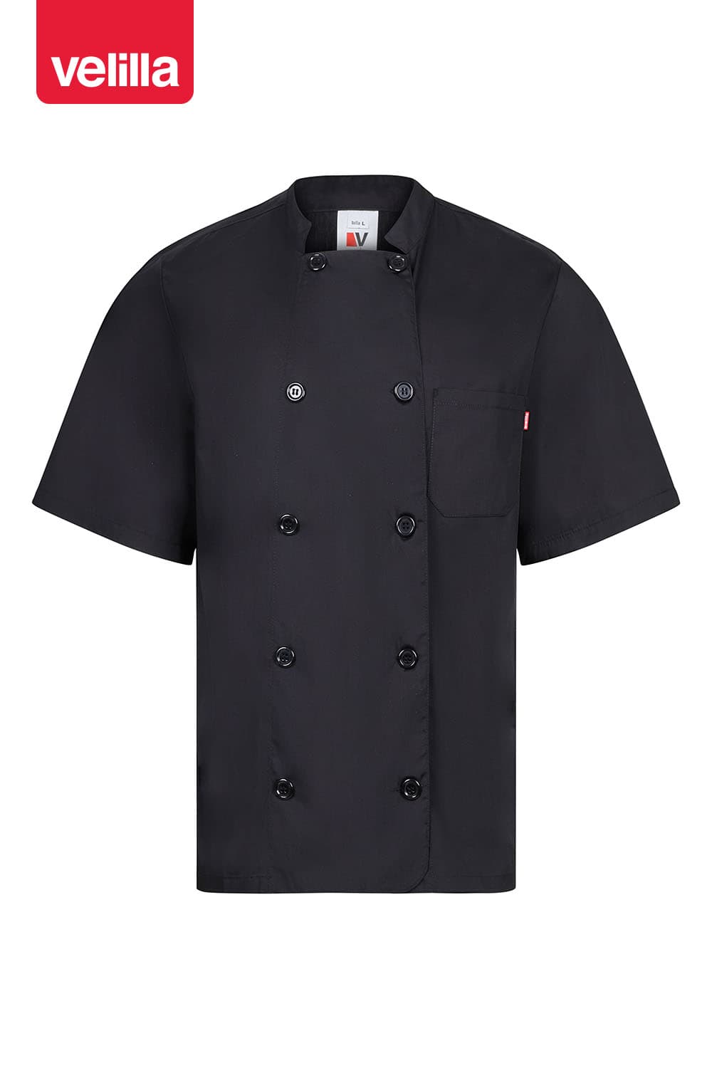 Chaqueta de cocina manga corta