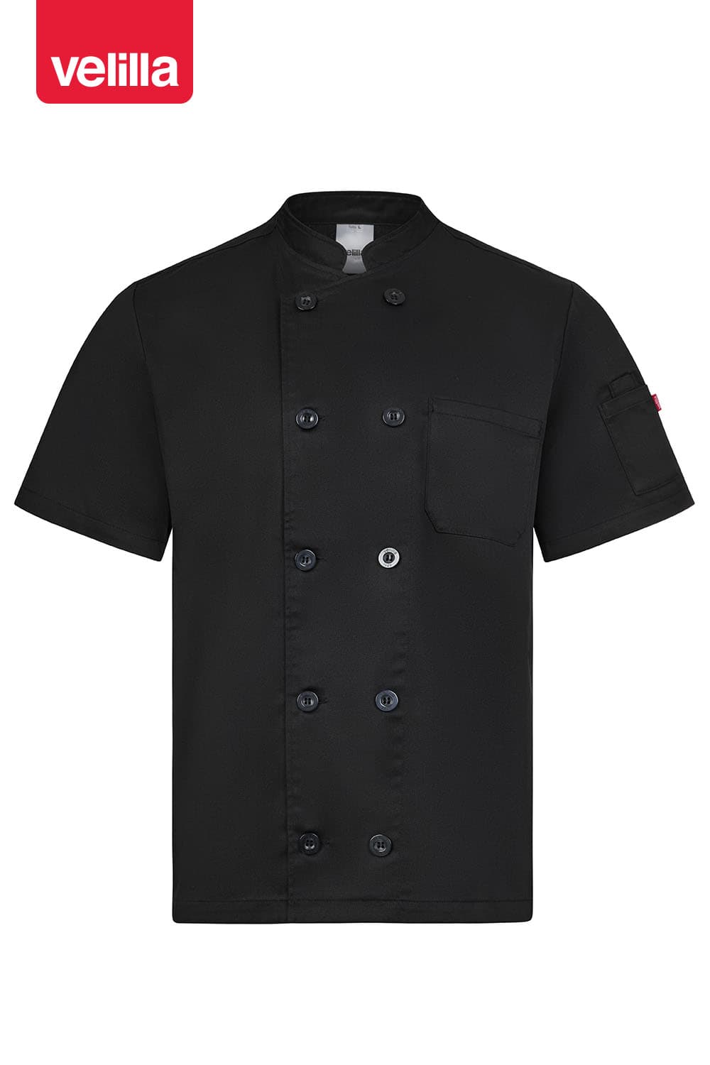 Chaqueta de cocina manga corta