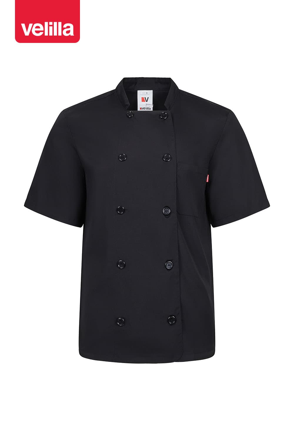 Chaqueta de cocina manga corta
