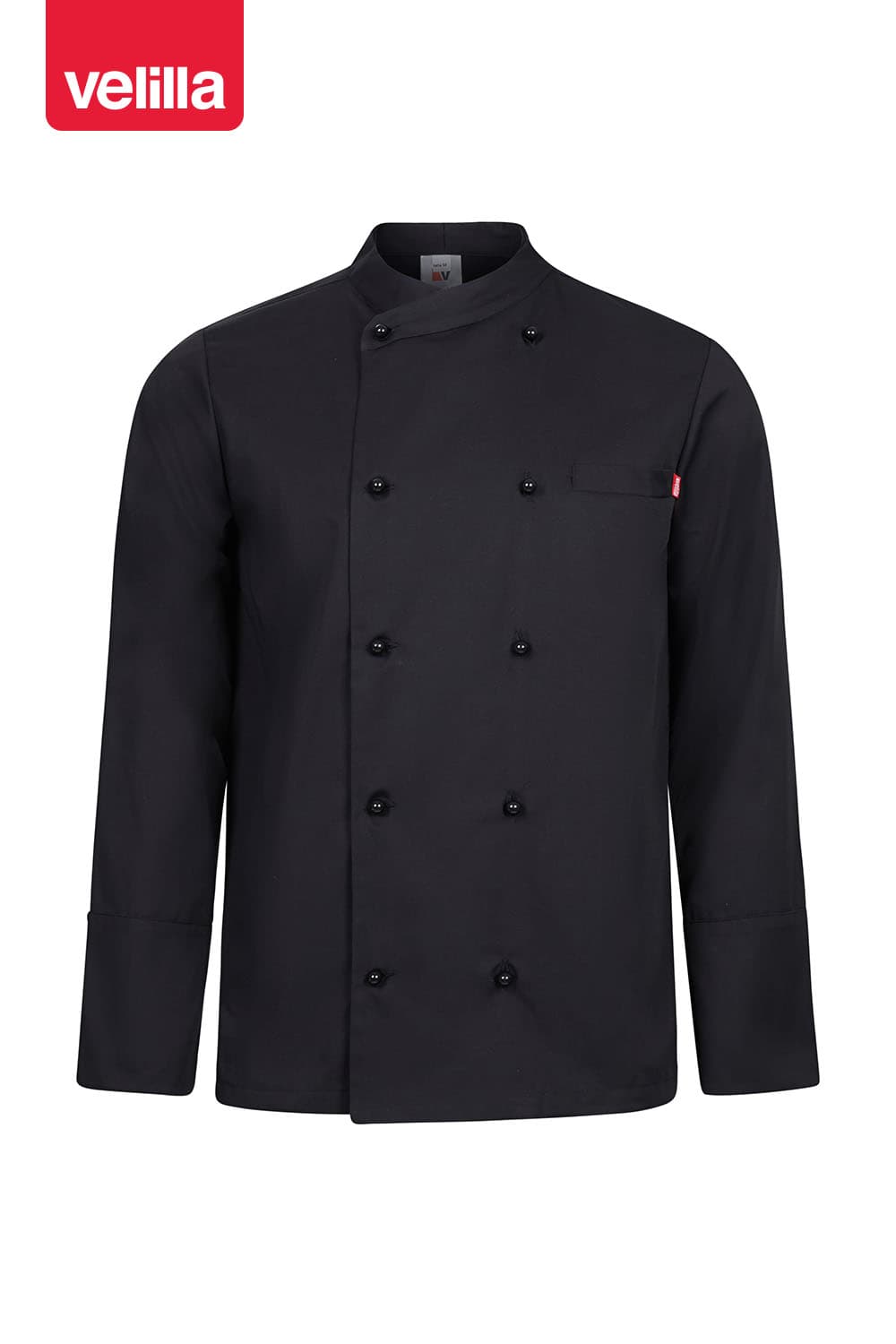Chaqueta de cocina con doble botonadura