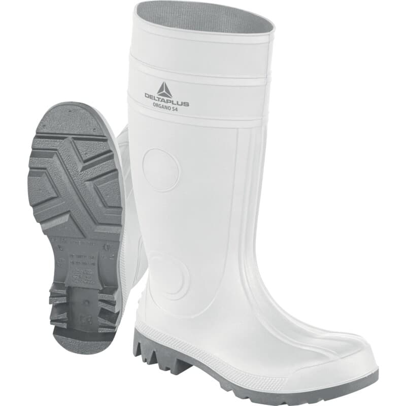 Botas de seguridad robustas con tacos anchos para una protección óptima