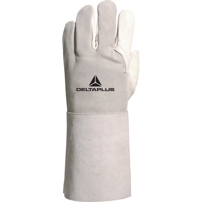 Guantes térmicos de cuero, ideales para trabajos de soldadura en la industria pesada