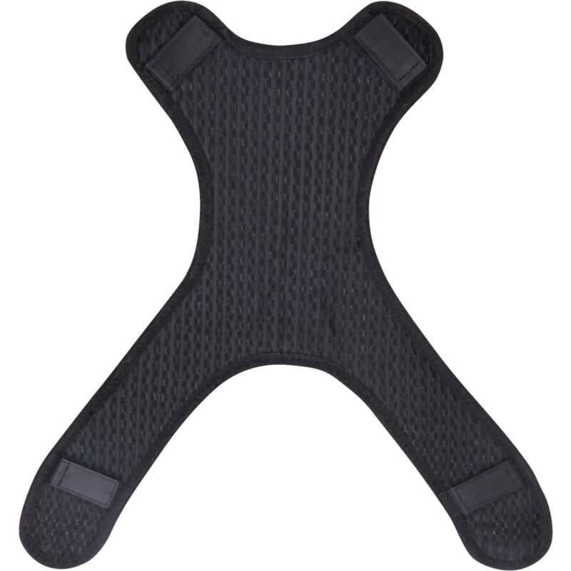 Dispositivo de comodidad dorsal para arnés que garantiza una excelente transpirabilidad y un uso duradero