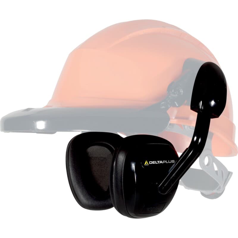 Cascos antirruido adaptables a cascos de obra