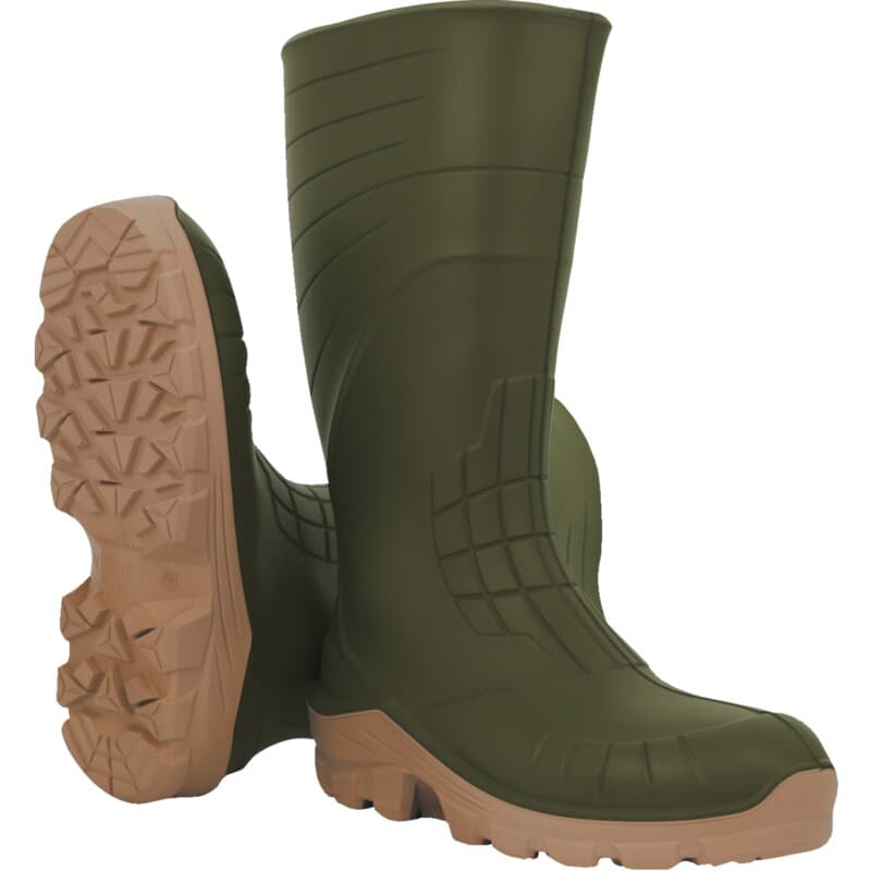 Botas de trabajo cómodas y ligeras con tacos anchos para todo tipo de trabajos al aire libre