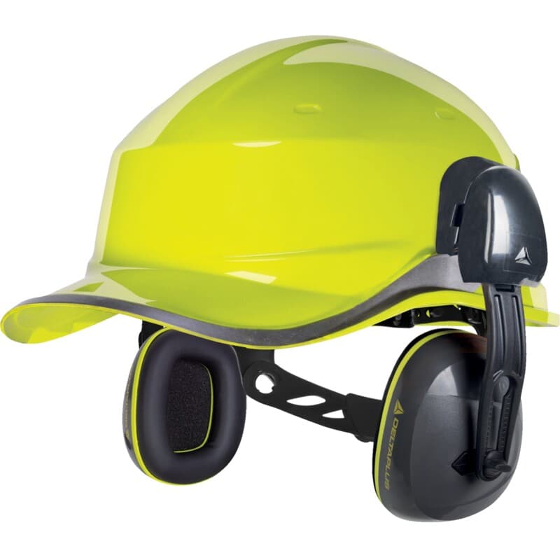 Cascos antirruido adaptables a cascos de obra