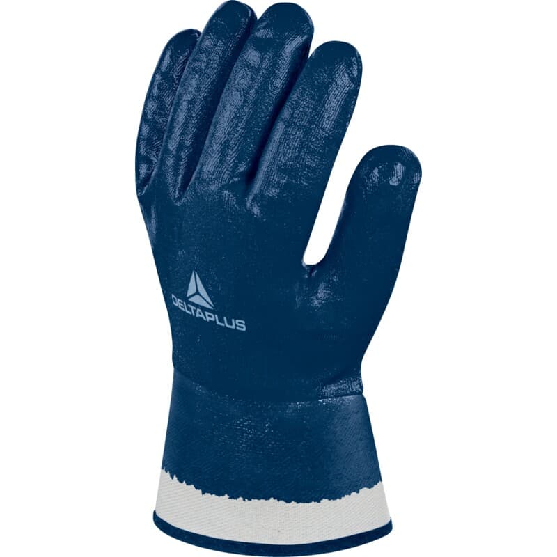 Guantes mecánicos impermeables, totalmente forrados con protección para el dorso de la mano