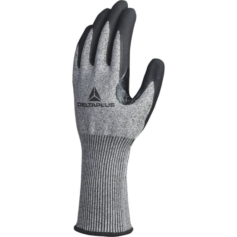 Guantes anticorte nivel D, que combinan comodidad y precisión de trabajo, ideales para entornos aceitosos o acuosos