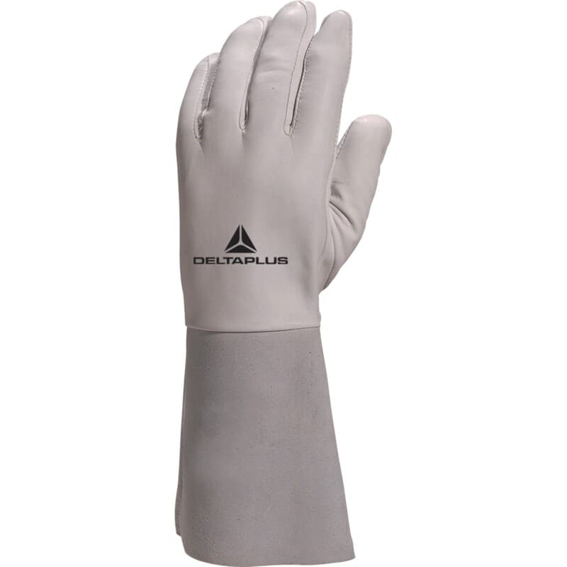 Guantes térmicos de cuero que combinan gran flexibilidad y precisión para trabajos de soldadura en la industria pesada