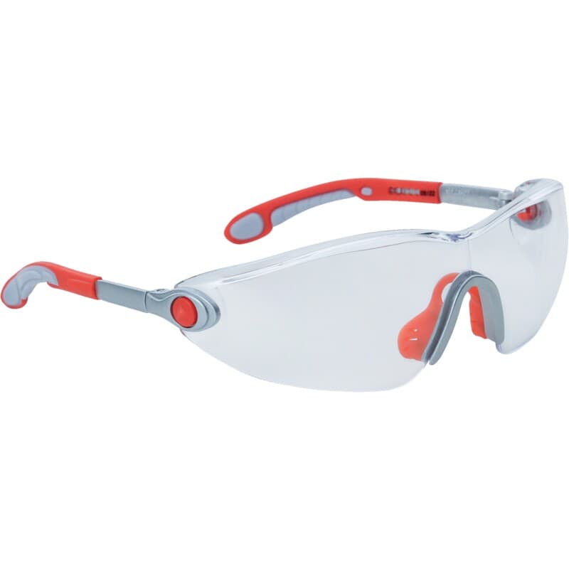 Gafas de protección transparentes muy flexibles y adaptables a todas las formas del cuerpo