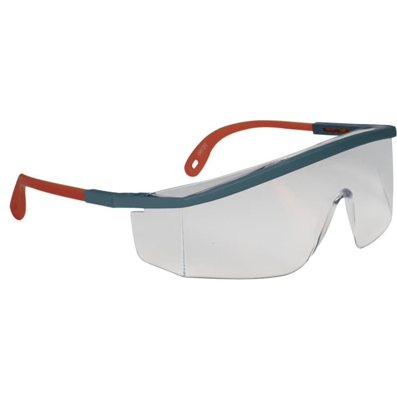 Gafas de protección antivaho transparentes, de una sola pieza, con protecciones laterales, ideales para aplicaciones de laboratorio