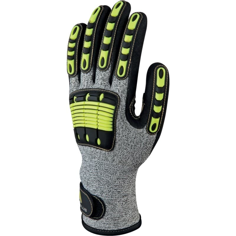 Guantes resistentes a impactos y a cortes de nivel D, ideales para trabajos polivalentes en entornos acuosos o aceitosos