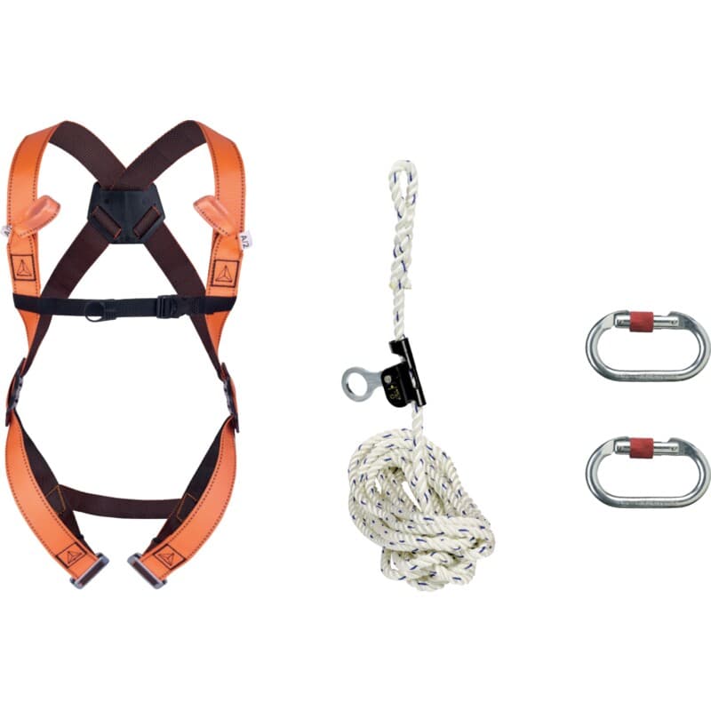 Kit anticaídas específico para trabajos de techado