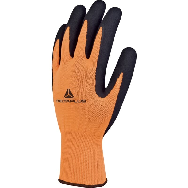 Guantes mecánicos, ideales para condiciones húmedas, con gran transpirabilidad y fácil de localizar gracias a su dorso fluorescente