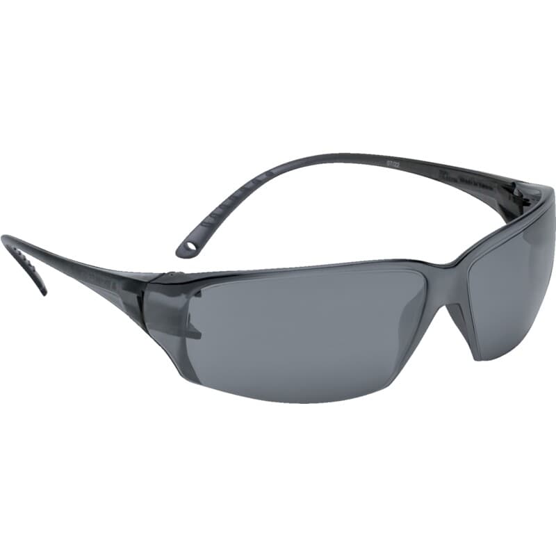 Gafas de seguridad con oculares ahumados, ligeras y delgadas