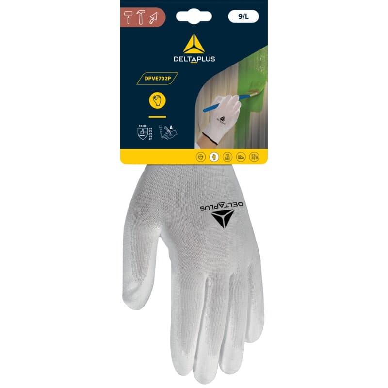 Guante pes imprg. pu blanco