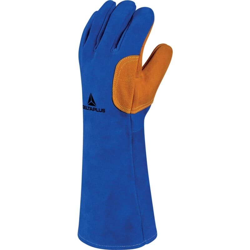 Guantes térmicos de cuero reforzado que proporcionan una mayor resistencia al calor para trabajos pesados