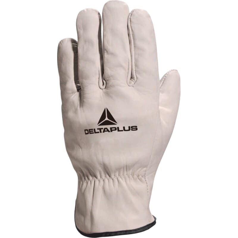 Guantes mecánicos de cuero, de corte americano evita que las costuras molestas queden en la parte inferior de la mano