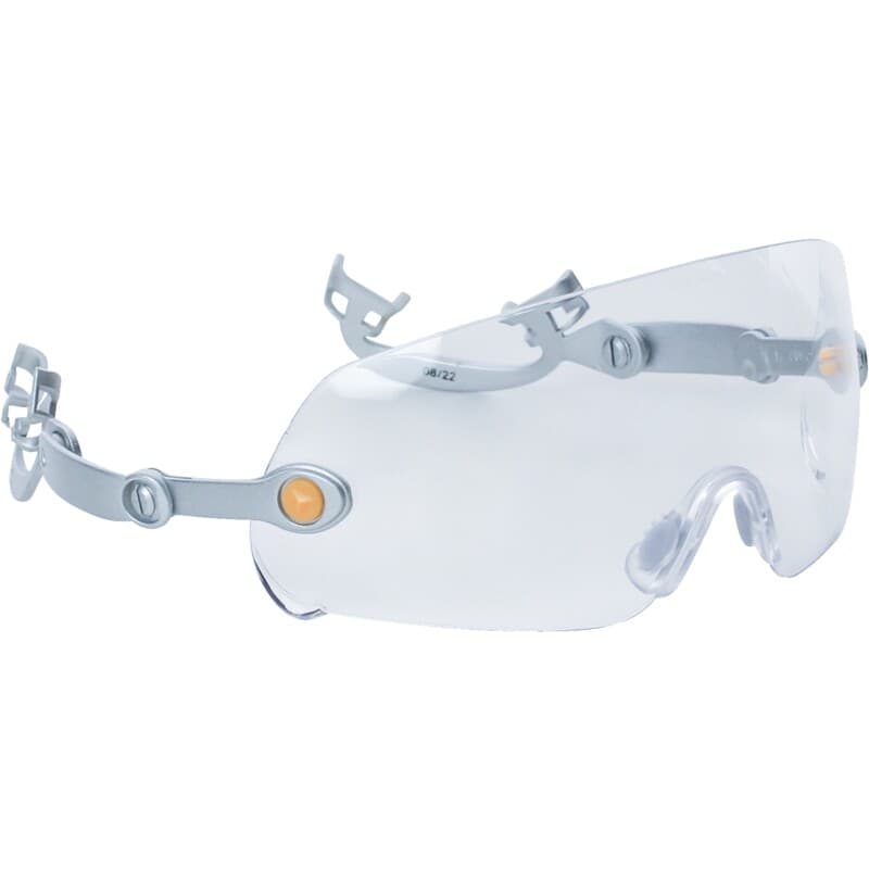 Gafas de protección transparentes para usar con casco de obra