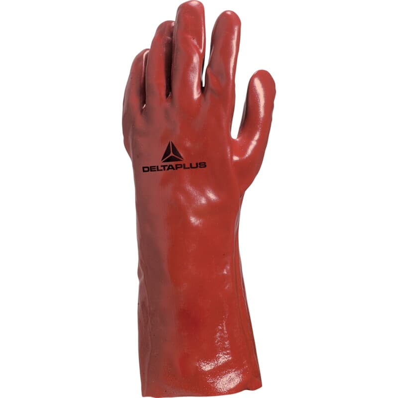 Guantes químicos con protección total del antebrazo contra salpicaduras de aceite e hidrocarburos en uso prolongado