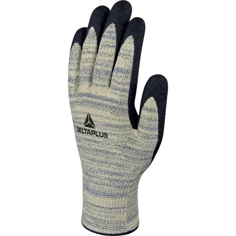 Guantes anticorte nivel D con buena resistencia térmica, ideales para uso en entornos aceitosos o acuosos