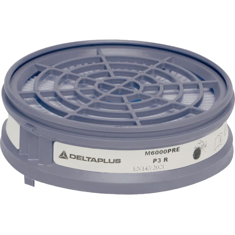 Kit de 2 prefiltros P3 y 2 adaptadores para semimáscara JUPITER serie M6000. Para uso con filtros M6000