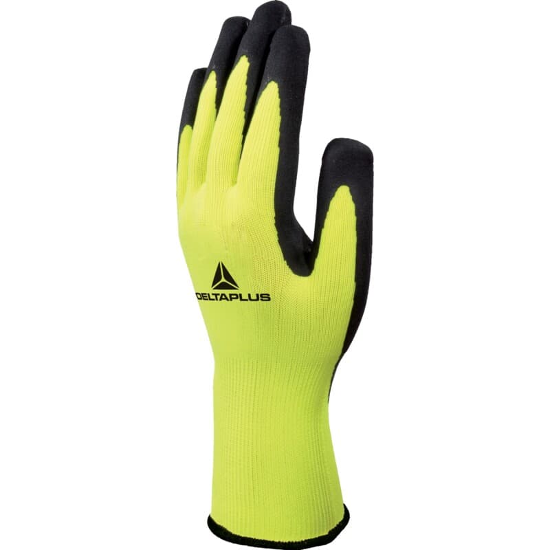Guantes mecánicos, ideales para condiciones húmedas, con gran transpirabilidad y fácil de localizar gracias a su dorso fluorescente
