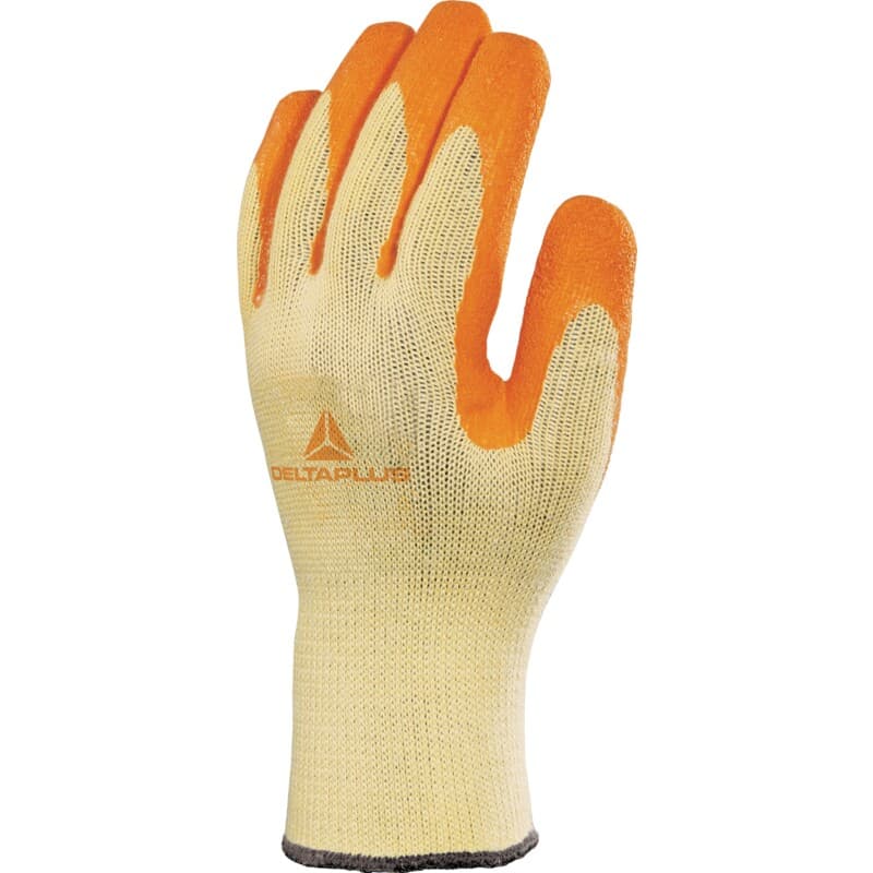 Guantes mecánicos con muy buen agarre gracias a su revestimiento de crepé, ideales para entornos secos y húmedos
