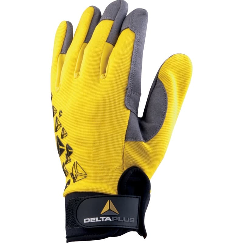 Guantes mecánicos con muy buena transpirabilidad para trabajos polivalentes